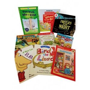 Lot of 9 Learning to Read MIXED Lot ACCEPTABLE Condition Kids Books Early Reader